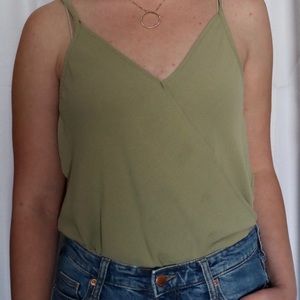Nectar Clothing Boutique Light Green Tanktop